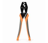 iCrimp IWS-38 Ratchet Crimping Tool, Polished Jaw for Non-Insulated Terminals, Crimp 8-38mm² Wire, Durable Ergonomic Hand Tool for Electrical and Automotive Applications