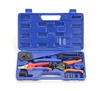 iCrimp KIT-2546S-UK Solar Crimping Tool Kit with Wire Cutter and Stripper, IWS4 Crimper for 2.5/4/6mm² Solar PV Cables, Assembly and Disassembly Tools for Solar Connectors