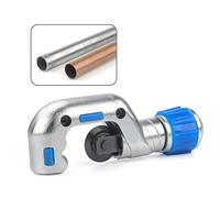 iCrimp Tube Cutter for 5-32mm Copper and Stainless Steel Tubing, Heavy-Duty Metal Pipe Cutter with 2 Replacement Blades, Ideal for Plumbing and HVAC Applications