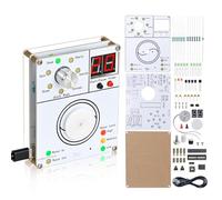 ICSTATION Washing Machine Simulation Soldering Project, DIY Washing Machine Control System Soldering Practice Kit with LED Lights DIY Electronic Kits for High School & College Students Learning