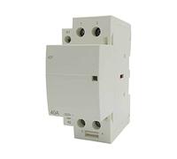 Контактор ICT 40A 63A Modular Contactor 2P 2NO 1NO1NC DC24V 110V AC220V Automatic Household Contactor Din Rail Type 1Pcs(63A 1NO1NC AC220V)