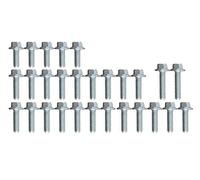 ICT Billet BOLT KIT - Compatible with LSA LS9 Supercharger Lid/Hat and Fuel Rail Z06 Corvette ZL1 Camaro CTS-V Heavy duty, High Strength, Zinc coated, Grade 10.9 Steel 551947