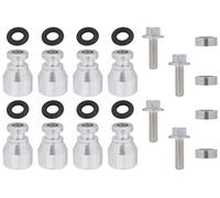 ICT Billet Fuel Injector Spacer Set of 8 Truck Intake Manifold to LS3 Injector Adapter ICT Billet Designed & Manufactured in the USA LS3 L33 LM4 LM7 LR4 LQ4 LQ9 551287-LS-036