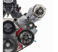 ICT Billet LS Truck SUV Driver Side Alternator/Power Steering Pump Bracket Compatible with 1999-2014 Silverado Sierra Yukon Tahoe Express Suburban 1500 2500 3500 551519X-3