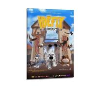 ICTHGJLOD Idéfix Et Les Irréductibles Movie Posters_ Decorative Painting Canvas Wall Posters And Modern Family Bedroom Decor 08x12inch(20x30cm)