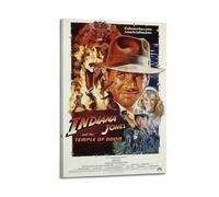 ICTHGJLOD Indiana Jones And The Temple of Doomposter_ Decorative Painting Canvas Wall Posters And Modern Family Bedroom Decor 08x12inch(20x30cm)