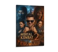 ICTHGJLOD Mortal Kombat Poster_副本 Decorative Painting Canvas Wall Posters And Modern Family Bedroom Decor 16x24inch(40x60cm)