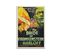 ICTHGJLOD The Bride of Frankenstein Movie Poster_ Decorative Painting Canvas Wall Posters And Modern Family Bedroom Decor 08x12inch(20x30cm)