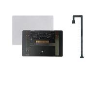 ICTION New Touchpad Trackpad with Flex Cable Replacement for MacBook Air 15.3'' M2 A2941 Trackpad 2023 Year (Silver)
