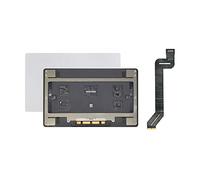 ICTION New Trackpad Touchpad with Flex Cable Replacement for MacBook Pro Retina 15.4" A1990 2018 2019 Year (Silver)