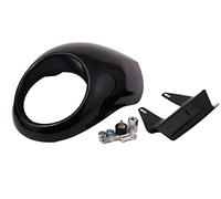 ICTRONIX Sportster Dyna Black Headlight Cover for 5.7 inch Opening, LED, Easy DIY Installation