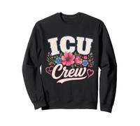 Icu Crew Nursing Student Healthcare Nurse W lower Sweatshirt
