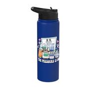 ICU Emergency Nurse Pressure is On Intensive Care Nursing Stainless Steel Insulated Water Bottle