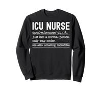 ICU Nurse Definition Intensive Care Unit Neonatal Nursing Sweatshirt