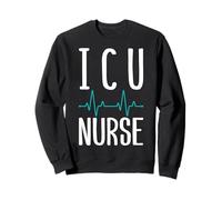 ICU Nurse Heartbeat Neonatal Nursing Intensive Care Unit Sweatshirt