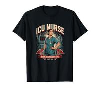 ICU Nurse Where Seconds Save Lives Critical Care T-Shirt