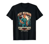 ICU Nurse Where Seconds Save Lives Critical Care T-Shirt