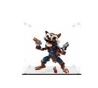icuanuty Acryl vitrine for LEGO Marvel Rocket & Baby Groot Minifigure Building Kit Display Case for Figures/Models/Collectibles (Display Case Only)