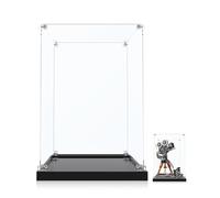 Icuanuty Acrylic Display Case Compatible with Lego 43230 Tribute to Walt Disney 100th Anniversary Set With Mickey and Minnie Mouse Mini Figures (Case Only)