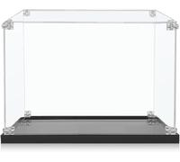 icuanuty Acrylic Display Case Compatible with Lego Creator Expert The Castle of Beauty and the Beast 43263, Dust-Proof Storage and Organisation Display Case, 40 x 25 x 60 cm (No Model)