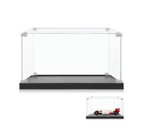icuanuty Acrylic Display Case Compatible with Lego Icons McLaren F1 MP4/4 & Ayrton Senna 10330 Display, Dust-Proof Storage and Organisation Case Box, Size: 38 x 20 x 20 cm(No Model)