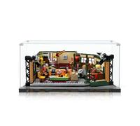 icuanuty Acrylic Display Case Compatible with Lego Ideas Central Perk 21319, Organisation Display Case for Model 76156/21017/21037/21328/21327/21336/21307/75362, Size:35x30x15 cm (Display Case Only)
