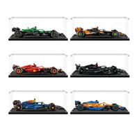 ICUANUTY Acrylic Display Case Compatible with Lego Technic F1 42141,42171,42207,42206,42228 Car Display, Dust-Proof Storage and Organisation, Display Case Box Display, Size: 68 x 30 x 17 cm (No Model)