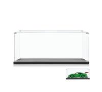 icuanuty Acrylic Display Case Compatible with Lego Technic Porsche 911 GT3 R REXY 42224 - Dust Protected Storage Box for Lego Display Case, 1:16 Car Size: 35X20X15 cm (No Model)