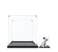 ICUANUTY Acrylic Display Case for Lego 101 Dalmatians Puppy 43269 - Dustproof Storage, Size: 35 x 35 x 35 cm (Display Case Only, No For Lego Bricks Included)