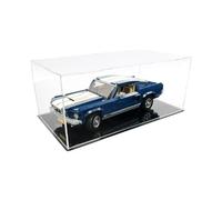 icuanuty Acrylic Display Case for LEGO 10265 Creator Expert Ford Mustang , Dust Protected Storage and Organize Display Box for LEGO model, Size: 45x20x17 cm, Gift Idea for Adults