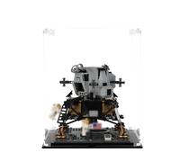 icuanuty Acrylic Display Case for Lego 10266, 10281, 21018, 21020, 21303, 71395, 75296, 75318, 75352, 76964, 77013, 75283, 76969, 11203, Size: 25x25x25 cm