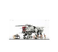 icuanuty Acrylic Display Case for Lego 42110 Technic Land Rover Defender for Lego at-TE Walker 75337 Size: 48 x 25 x 26 cm (Display Case Only)