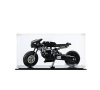 icuanuty Acrylic Display Case for Lego 42155 Technic THE BATMAN - BATCYCLE Set, Dustproof Display Box for Models Collectables (Only Case)
