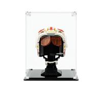 icuanuty Acrylic Display Case for Lego 75327 The Mandalorian Helmet, Dustproof Display Box for Models Collectables (Only Case) (Case for 75327)