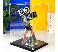 ICUANUTY Acrylic Display Case for Lego Despicable Me 4: Gru and the Minions 75582/43230, Dust-Proof Storage and Organisation Display Case for Lego Model, 30 x 25 x 40 cm (Display Case Only)