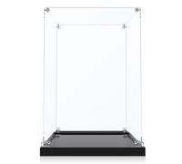 iCUANUTY Acrylic Display Case for Lego Harry Potter Expecto Patronum 76414, Dustproof Storage Display Case for Lego 76414 Toy Car, for Lego Lovers (Display Case Only), Size: 25 x 22 x 38 cm