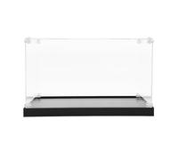 ICUANUTY Acrylic Display Case for Lego Harry Potter Hogwarts Icons - Collectors' Edition 76391, Dust-Proof Storage and Organisation Display Case for Lego Display Case, 55 x 40 x 50 cm (Display Case