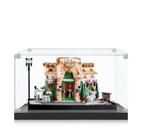ICUANUTY Acrylic Display Case for Lego Icons French Café - Decoration for Living Room or Office - 10362, Dust-Proof Storage and Organisation Display Case for Lego Display Case, 38 x 20 x 20 cm