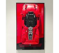 icuanuty Display Wallboard Compatible with Lego Technic Ferrari Daytona SP3 42143 Display, Wall Frame Compatible with Lego Car Wall Mount, (Just Display Wallboard)