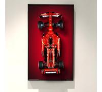 ICUANUTY Display Wallboard Compatible with Lego Technic Ferrari SF-24 42207 F1 Car Display Frame, Gift Ideas Compatible with Lego F1 Car Wall Mount Display Lovers, Only Wall Frame! 75x45cm