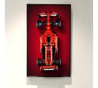 icuanuty Display Wallboard Compatible with Lego Technic SF-24 42207 F1 Car Display Frame, Gift Ideas Compatible with Lego F1 Car Wall Mount Display Lovers, Only Wall Frame! 75x45cm