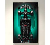 icuanuty Display Wallboard Compatible withr Lego Car Wall Mount Technic F1 W14 E 42171 Performance Frame, Size: 17.7 x 29.5 in, No Model