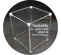 iCubeSmart 3D LED Cube Transparent Acrylic Case It is Only Applicable to 3D8S-BLUE and 3D8S-MUTIL…