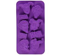 ICUP 7586 DC Joker & Harley Quinn Ice Cube Tray, Plastic, Multicolor