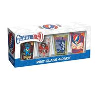 iCup Inc Grateful Dead Tour Pint Glasses (Pack of 4)
