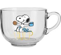 ICUP Peanuts Snoopy Gulp 22 oz Wide Mouth Glass Mug