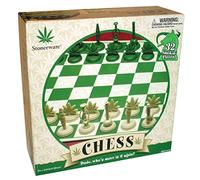 ICUP Stonerware Chess Set - Stoneware - Classic Theme - Ages 8+