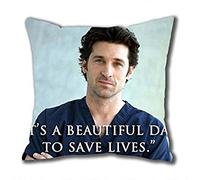 iCustomonline Grey's Anatomy Standard Size Design Square Pillowcase in 40*40CM/16*16Inch