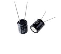 ICXLPMC 20pcs 220uF 50V 220MFD 50Volt 8 * 12mm Aluminum Electrolytic Capacitor Radial 220mf50v 220uf50v 50v220mf 50v220uf