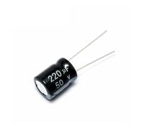 ICXLPMC 20PCS 50V220UF 10 * 13mm 220UF 50V 10 * 13 Aluminum electrolytic capacitor
